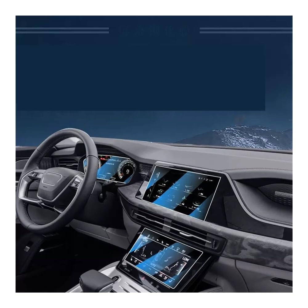 Instrumententafel Membran Für Q6 2022-2023 Auto GPS Navigation Dashboard Displayschutzfolie Displayschutzfolie von LTCZGRCI