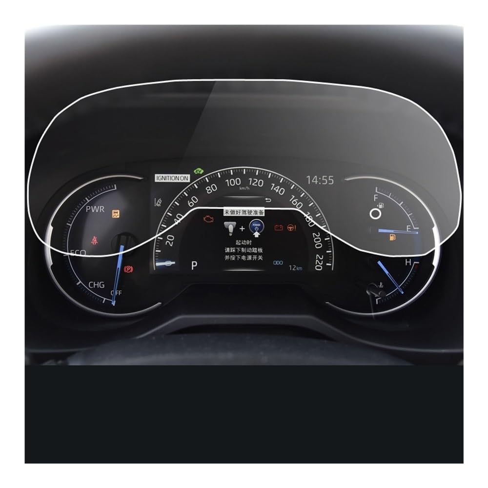 Instrumententafel Membran Für RAV-4 2020 Auto Instrumententafel Schutz Armaturenbrett PET Film Center Control Touchscreen Schutz Displayschutzfolie von LTCZGRCI