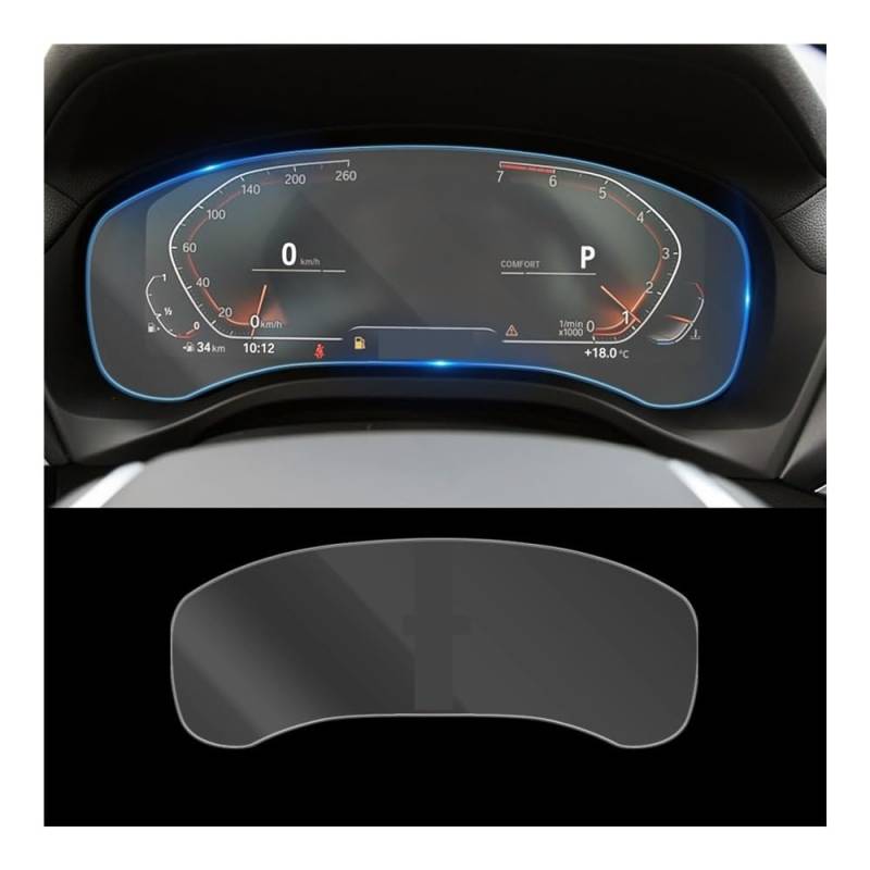 Instrumententafel Membran Für X3 Für G01 2020-2021 Auto Dashboard Instrument Video GPS Bildschirm Gehärtetes Glas Schutz Film Displayschutzfolie von LTCZGRCI