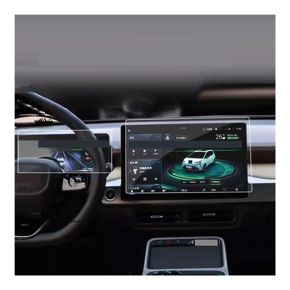 Instrumententafel Membran Gehärtetem Glas Schutz Film Für GAC Für Aion Y Plus 2021-2023 Auto GPS Navigation Instrument Touchscreen Displayschutzfolie von LTCZGRCI