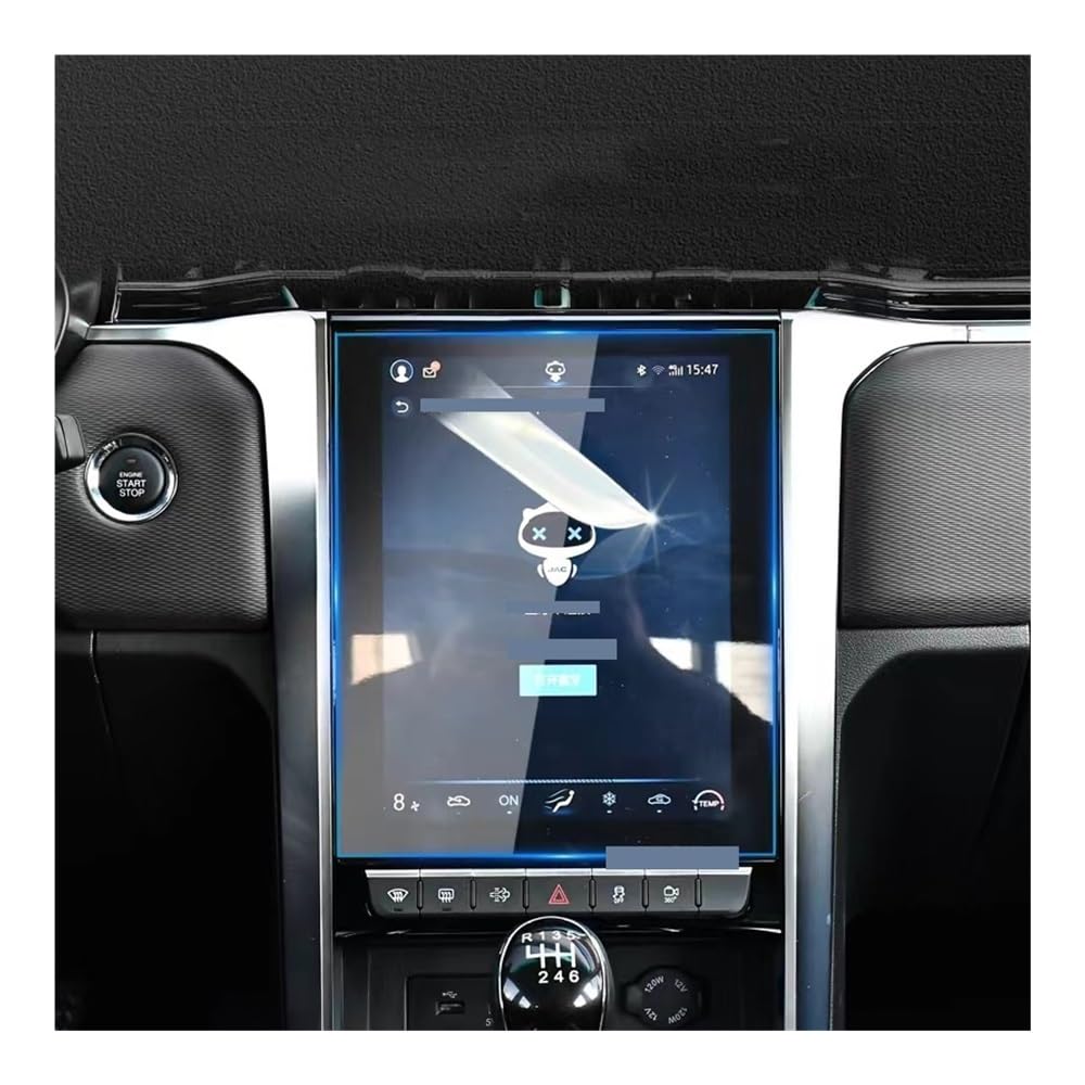 Instrumententafel Membran Schutzfolie für JAC T8 PRO 2021 10,4 Zoll Auto-GPS-Navigation und Armaturenbrett-Touchscreen-Schutzfolie Displayschutzfolie von LTCZGRCI