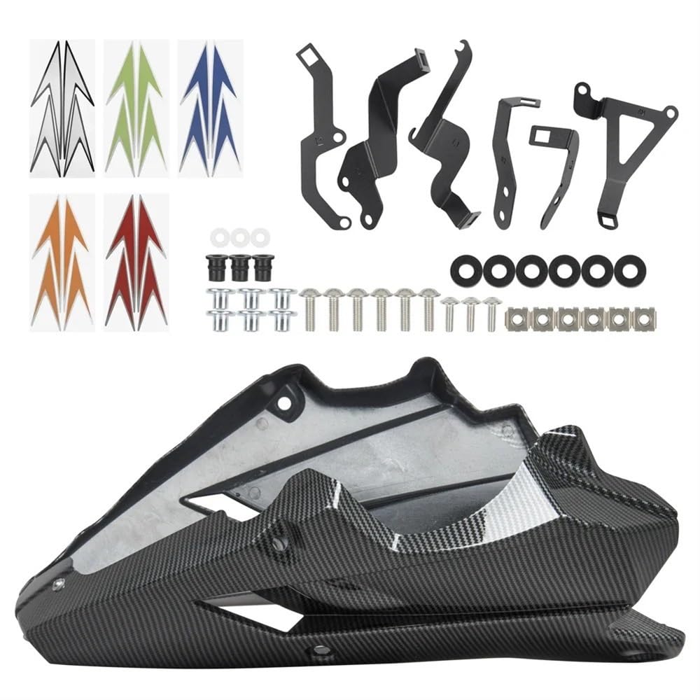 LTCZGRCI Motorrad Flügel Für K&awasaki Z900 2017-2024 Bauch Pan Motor Spoiler Untere Verkleidung Gugel Abdeckung Körper Rahmen Seite Panel Motorrad Zubehör Motorrad Winglets von LTCZGRCI