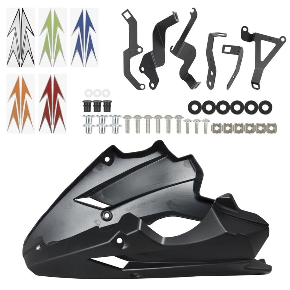 LTCZGRCI Motorrad Flügel Für K&awasaki Z900 2017-2024 Bauch Pan Motor Spoiler Untere Verkleidung Gugel Abdeckung Körper Rahmen Seite Panel Motorrad Zubehör Motorrad Winglets von LTCZGRCI