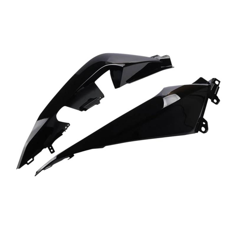 LTCZGRCI Motorrad Flügel Motorrad Glänzend Schwarz Hinten Sitz Abdeckung Seite Panel Schutz Verkleidung Gugel für XMAX300 2018 2019 2020 Motorrad Winglets von LTCZGRCI