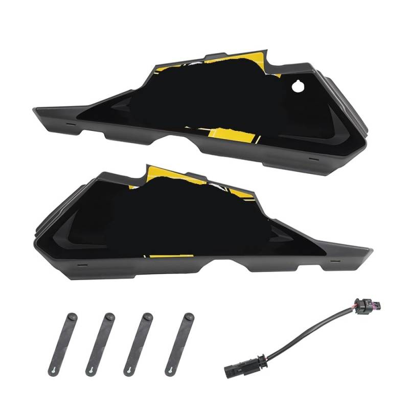 LTCZGRCI Motorrad Flügel Motorrad Rahmen Infill Seite Panel Set Schutz Schutz Verkleidung Gugel Abdeckung Für R1250GS ADV R1200GS LC ADV Motorrad Winglets von LTCZGRCI