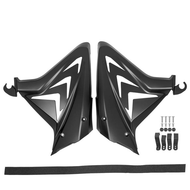 LTCZGRCI Motorrad Flügel Motorrad-Seitenabdeckung Für CBR 650 R 2019–2022 Rahmenschutz Spoiler Verkleidungen Motorrad Winglets von LTCZGRCI