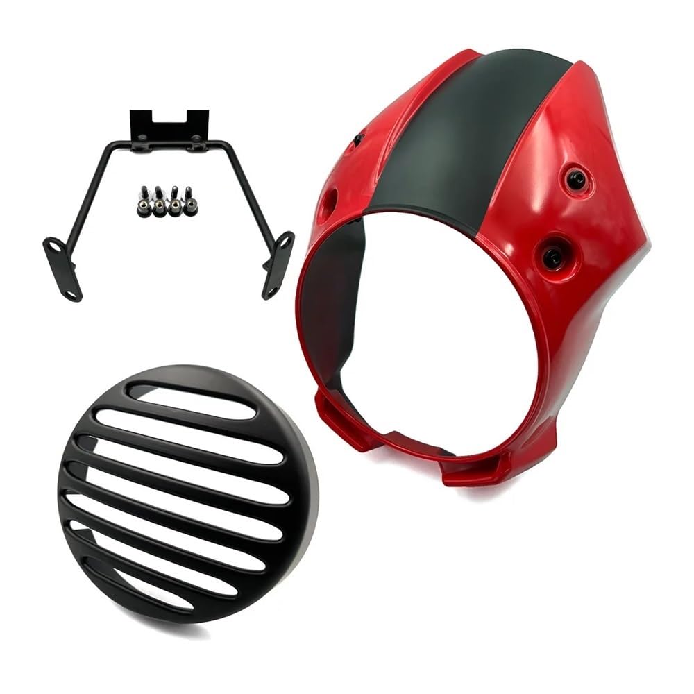 Motorrad Air Deflector CMX 250 300 500 Scheinwerfer Verkleidung Windschutzscheibe & Kopf Licht Schutz Schutz Für REBEL CMX300 CMX500 2017-2023 von LTCZGRCI