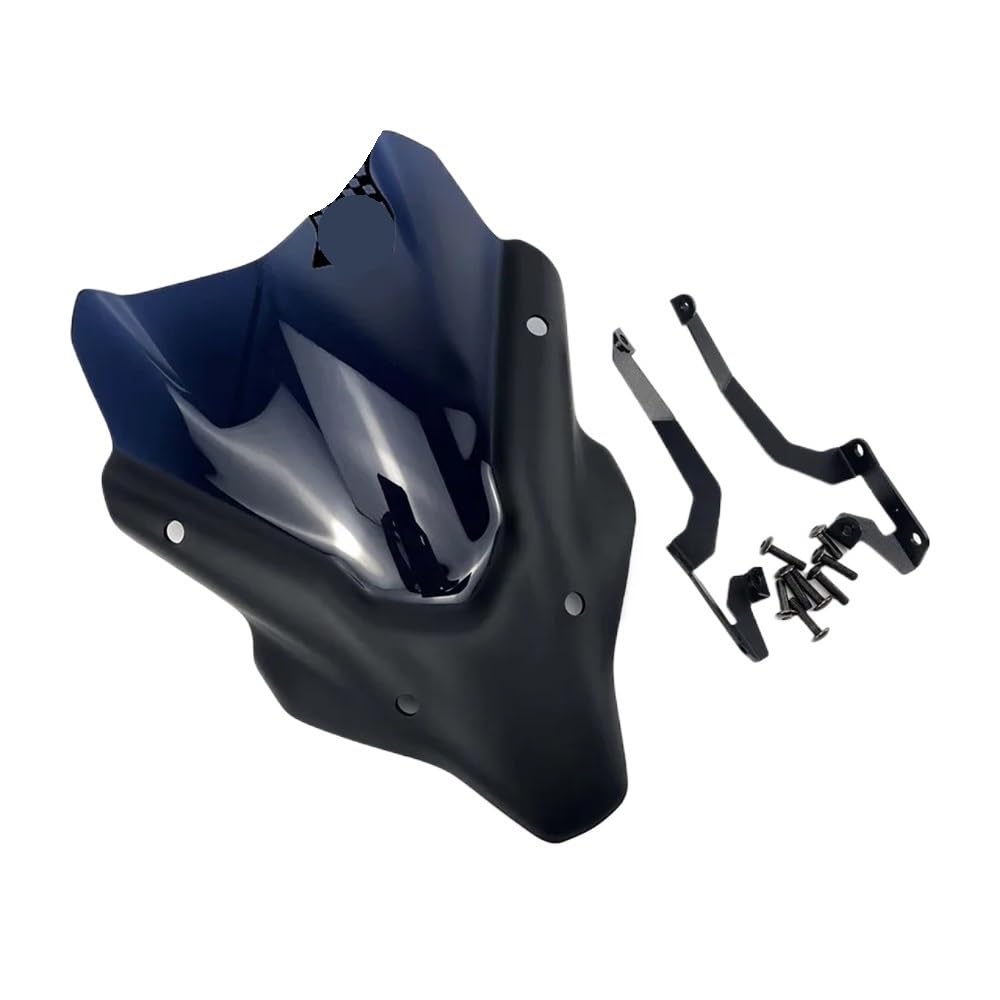 Motorrad Air Deflector Für MT07 MT-07 FZ07 mt07 2021 2022 2023 Motorrad Windschutzscheibe Windschutz Aluminium Kit Deflektor Verkleidung Abdeckung von LTCZGRCI