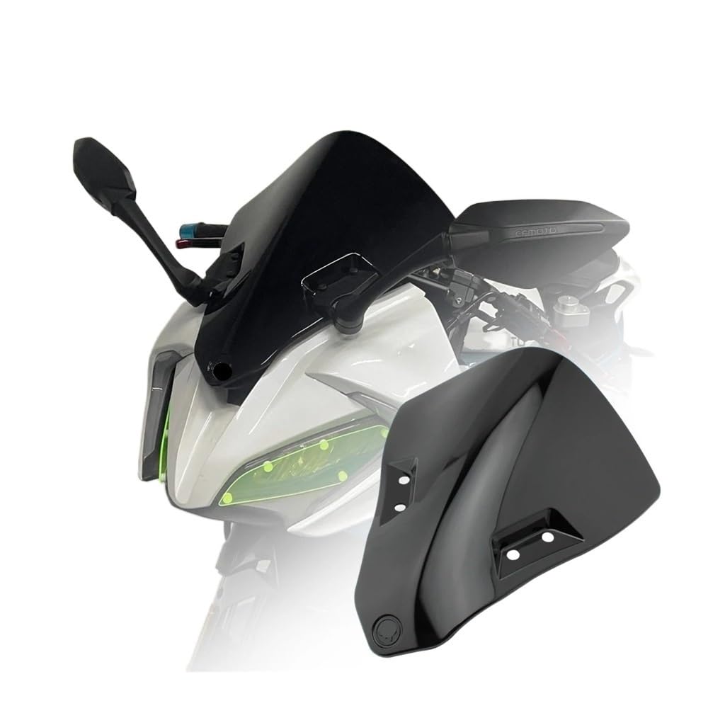 Motorrad Air Deflector Motorrad-Windschutzscheibe für CF&MOTO 250SR 300SR 2020–2023 von LTCZGRCI
