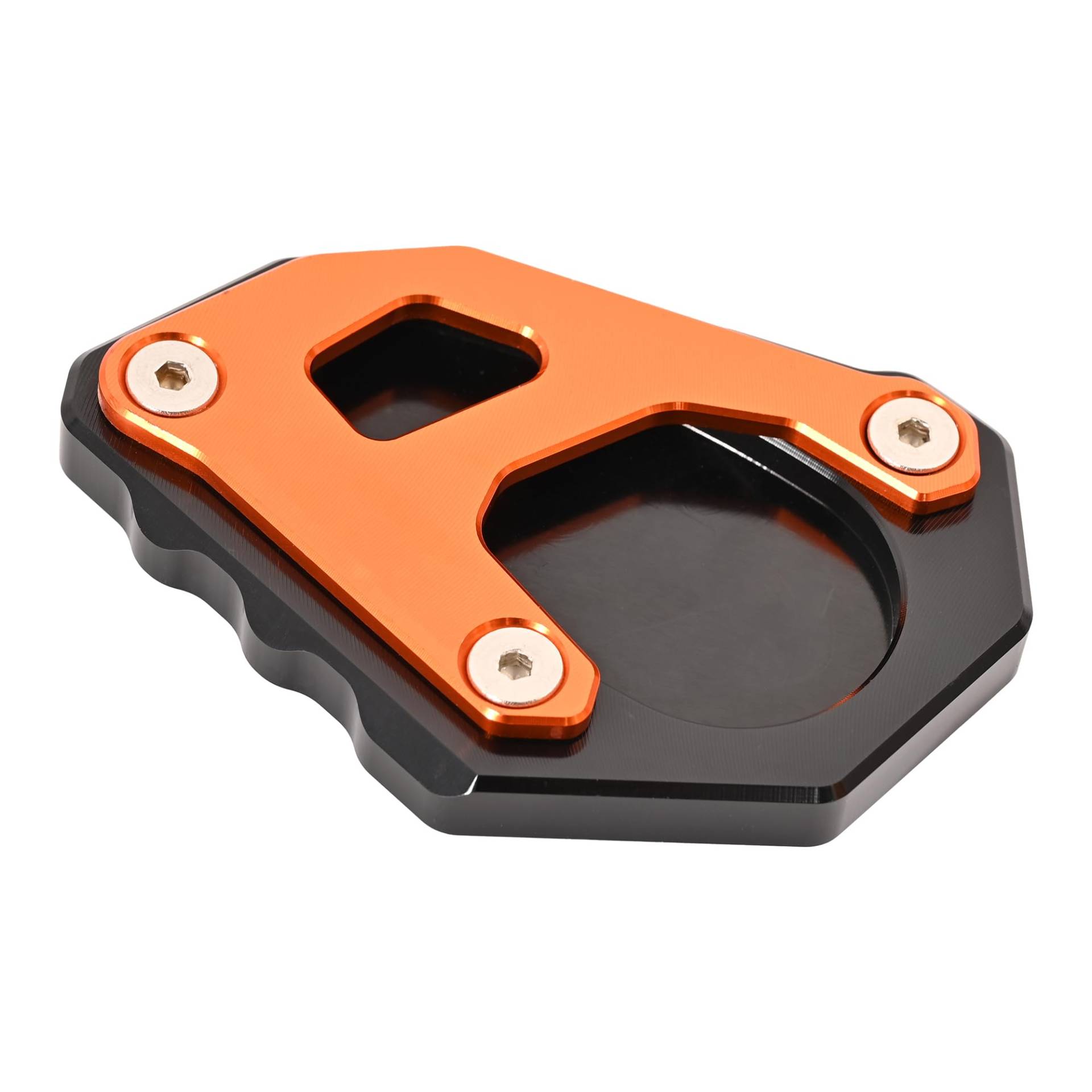 LTIENBST Aluminium-Seitenständer Vergrößerung Fußpad Kickstand Compatible with KTM 1050/1090/1190/1290 Adventure 2014-2020,Motorcycle1050/1190 Adv Accessories (schwarz) von LTIENBST