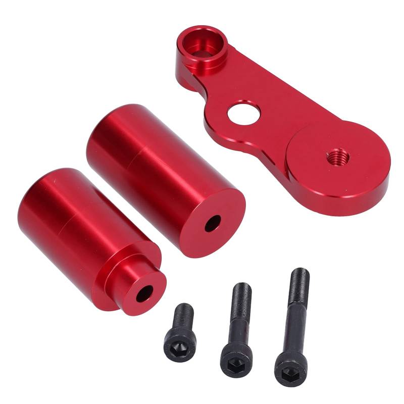 3Pcs Schwinge Spulen Sliders Motorrad Modifikation Einstellung Halterung Für Gsxr 600 Gsxr 750 2006x2009 (Rot) von LTSQIN