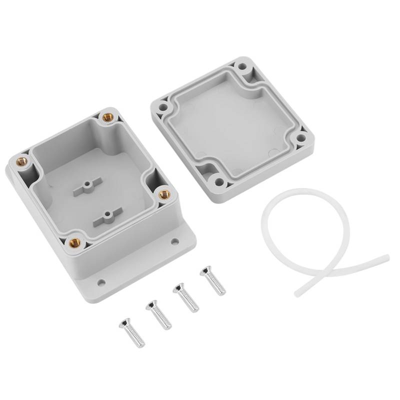 LTSQIN Außenschaltkasten, wasserdichter IP65-ABS-Elektroprojektkasten, Gehäuse, Instrumentenkoffer, Schaltkasten, für Projekte, Beleuchtungspumpensteuerung (89 * 59 * 35mm) von LTSQIN