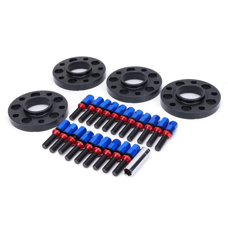 LTSQIN Kit de espaciadores de rueda centrados en cubo de 4 piezas, kit de espaciadores de rueda centrados en cubo de 20 mm de repuesto para la Serie F F30 F32 F33 F80 (Azul) von LTSQIN