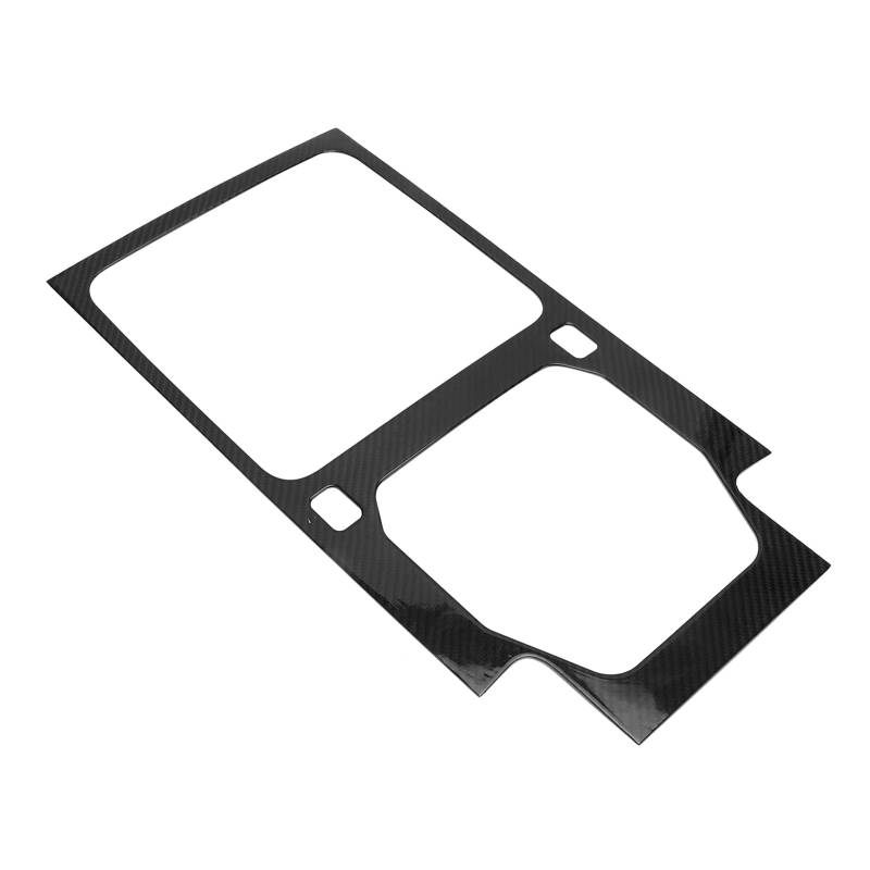 LTSQIN Konsolen-Navigationspanel, Verkleidungsabdeckung der zentralen Schalttafel, zentrales Bedienfeld, Austausch von Kohlefaser-Automodifikationsteilen, für 110 2020–2021 von LTSQIN