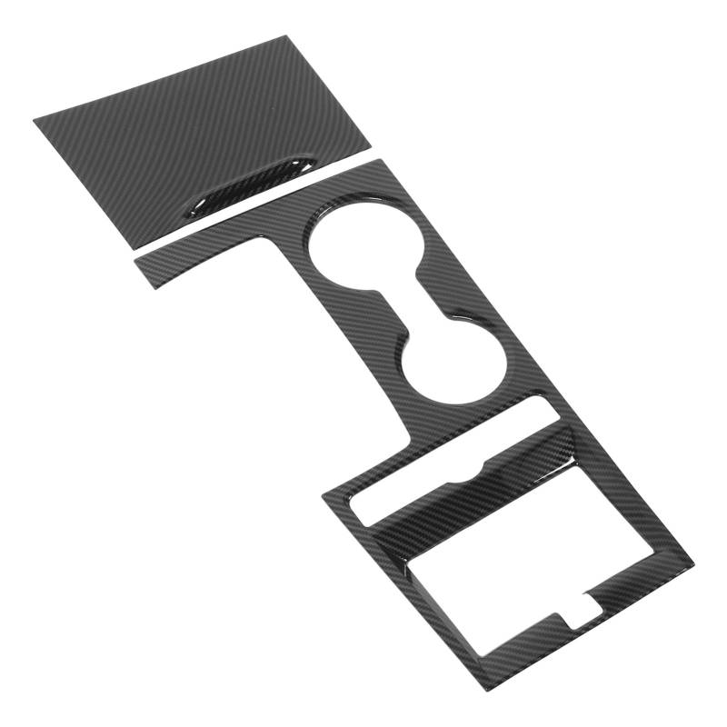 LTSQIN Verkleidungsabdeckung der Zentralsteuerungsschalttafel, Verkleidungsaufkleber der Schalttafelrahmenabdeckung der Mittelkonsole, Austausch des Kohlefasermusters, für K5 2019 bis von LTSQIN