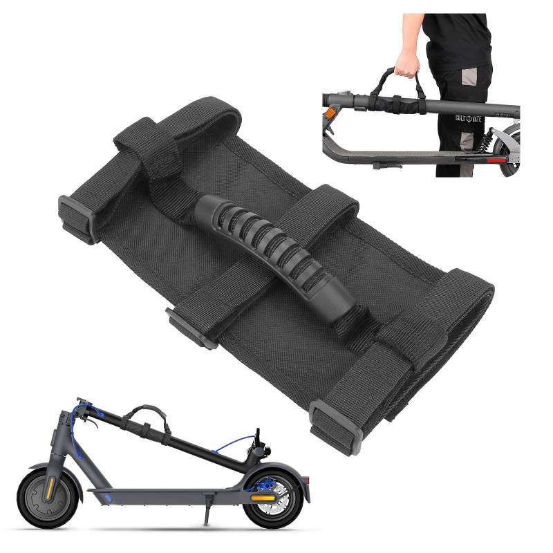 Scooter Skateboard Handschlaufe, E Scooter Skateboard Handschlaufe, Arbeitssparende Tragegriff Bandage für Scooter Skateboard, für Xiaomi M365 Pro ES1 ES2 ES3 ES4 Elektroroller von LUCK4U