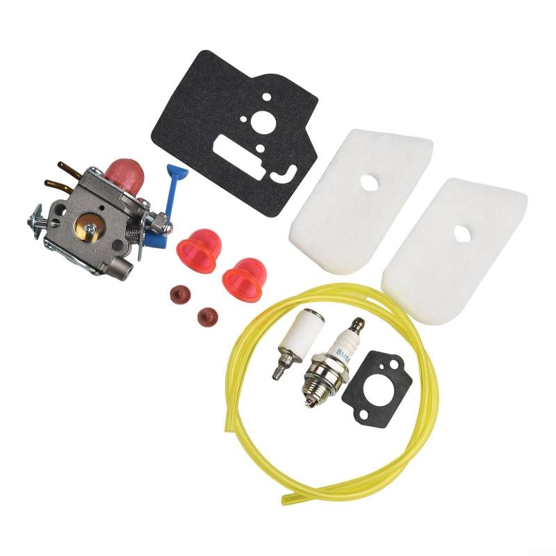 Aftermarket Vergaser für Poulan für 545081848 C1QW40A passend für 128C 128CD 128L und Rasentrimmer von LUCKCDUO