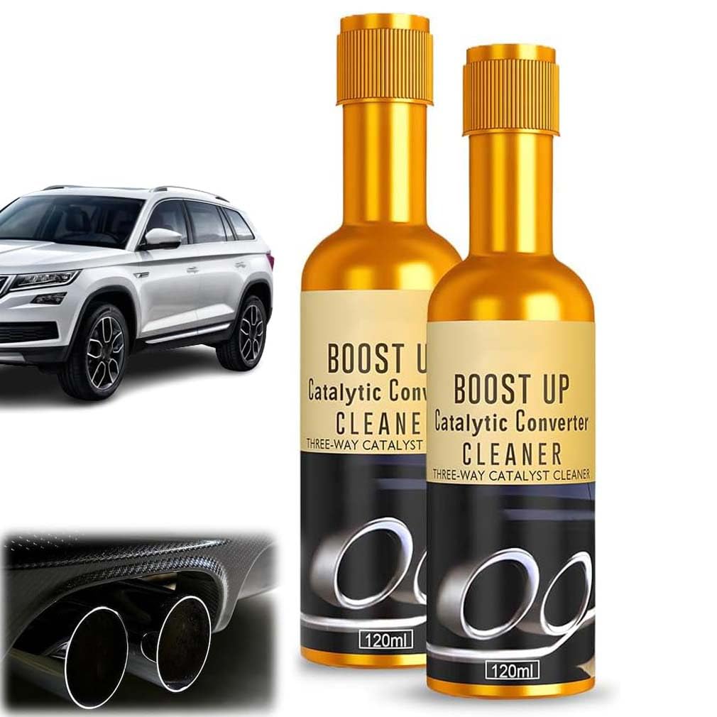 LUCKKY 2 Stück Glamatic Catalytic Cleaner, Katalysator Reiniger Benzin, Auto Katalysator Reiniger, Motor Turbolader Reiniger, Hybrid Katalysator Reiniger, Geeignet Für Benzin, Diesel von LUCKKY