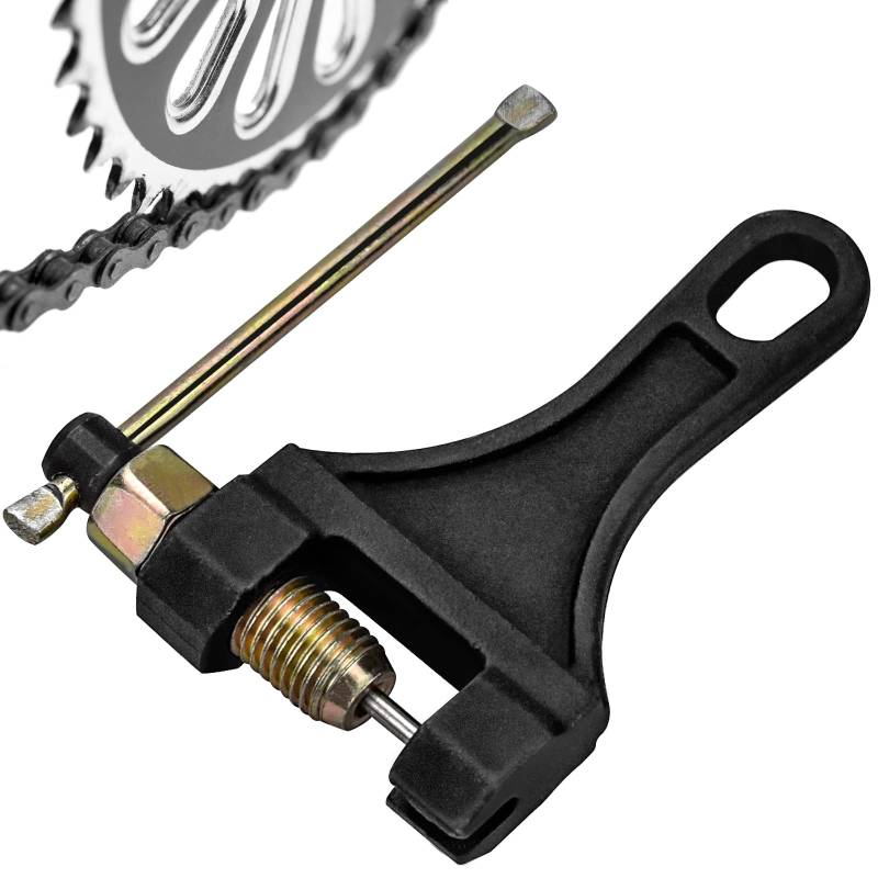 LUCKYKODOR Kettentrenner Nietwerkzeug Kettentrenner Fahrrad Kettentrenner Werkzeug Chain Tool für Motorrad Fahrräder Bike ATV von LUCKYKODOR