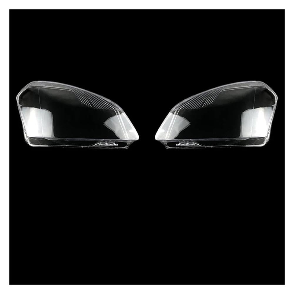 Auto Front Scheinwerfer Glas Lampe Transparent Lampenschirm Shell Scheinwerfer Abdeckung Für Nissan Für Qashqai 2008~2015 Transparente Scheinwerferabdeckung(1 Pair) von LUEVYM