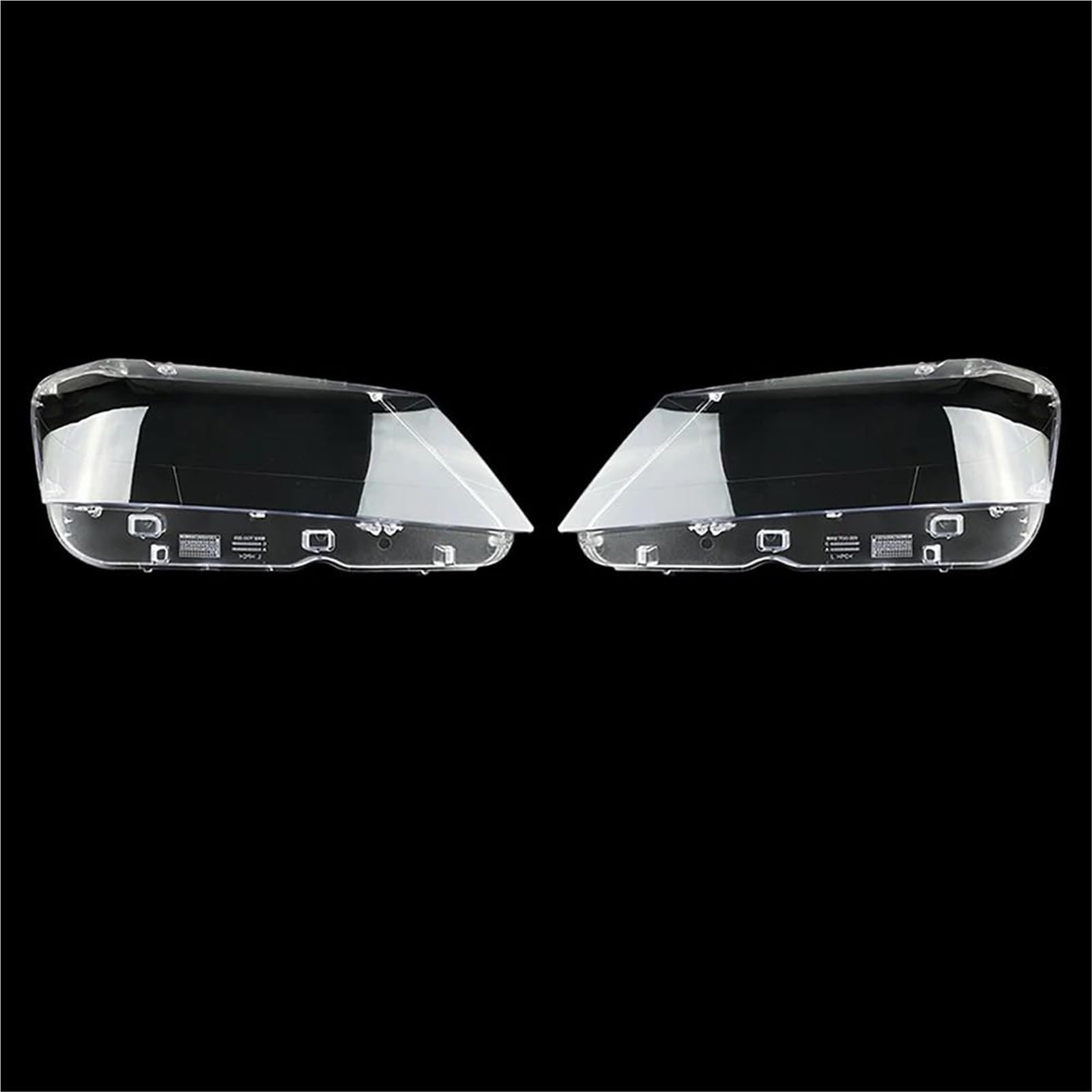 Auto-Frontscheinwerferabdeckung für BMW X3 F25 2011 2012 2013 Autoscheinwerfer-Lampenschirm-Lampenabdeckung, Scheinwerfer-Objektivschale, transparente Scheinwerferabdeckung (1 Paar) von LUEVYM