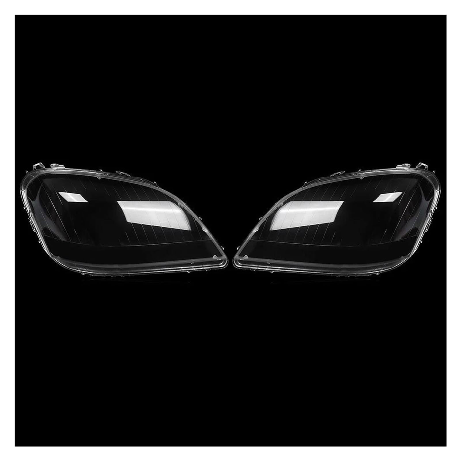 Auto Scheinwerfer Scheinwerfer Objektiv Abdeckung Für Benz W164 ML350 ML500 2005 2006 2007 2008 Transparent Lampenschirm Shell Transparente Scheinwerferabdeckung(1 Pair) von LUEVYM