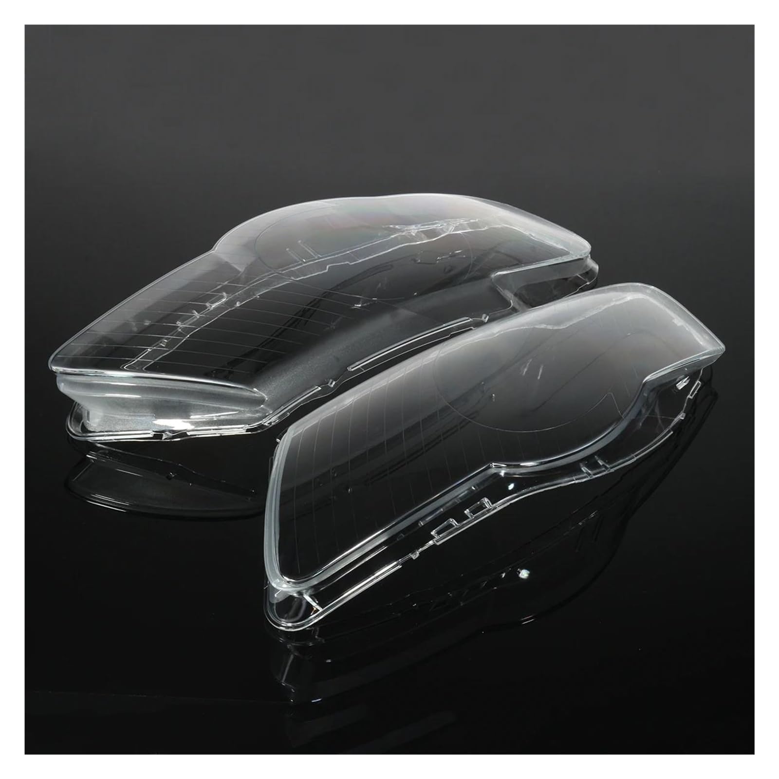 Auto Scheinwerfer Scheinwerfer Objektiv Abdeckung Für Passat Für Magotan B6 R36 2006-2011 Transparent Lampenschirm Klar Lampe Shell Transparente Scheinwerferabdeckung(1 Pair) von LUEVYM