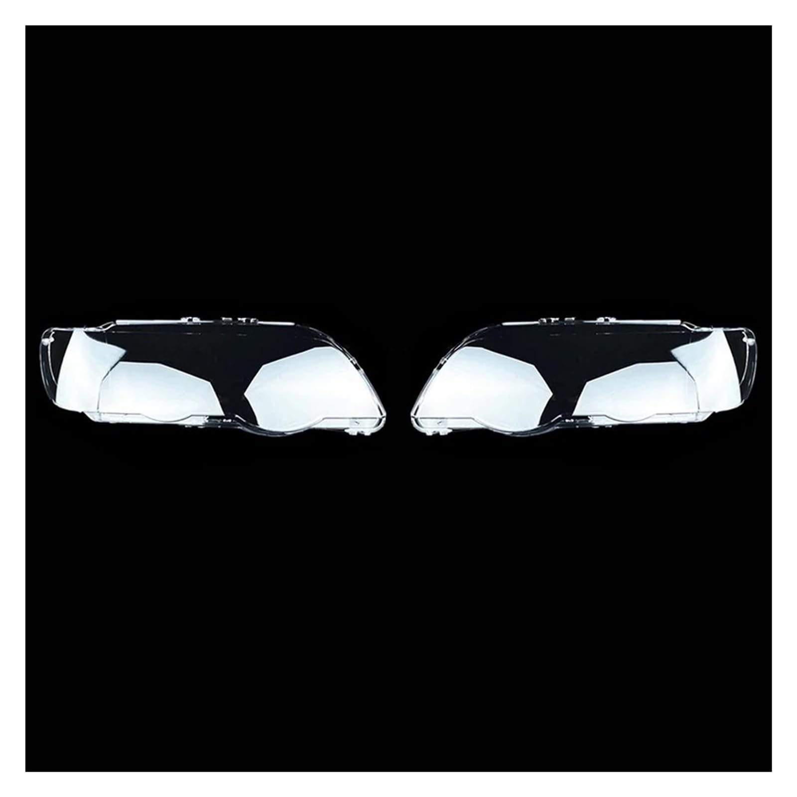 Scheinwerferabdeckung für BMW X5 E53 2000 2001 2002 2003 Auto Scheinwerferabdeckung Scheinwerfer Lampe Linse Lampenschirm Shell Transparent Scheinwerferabdeckung (rechts) von LUEVYM