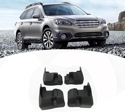 4 Stück Auto Schmutzfänger für Subaru Outback 2015-2020, Vorne und Hinten Spritzschutz Spritzfest Dekoration Auto Styling Zubehör von LUISAS