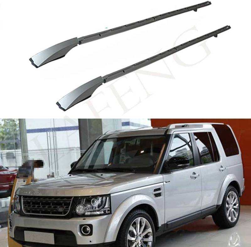 Dachreling Dachträger | Kompatibel für Land Rover Discovery 4 LR4 2010-2016, Zur Befestigung der Dachgepäckträger, Dachboxen oder Dachfahrradträger von LUISAS