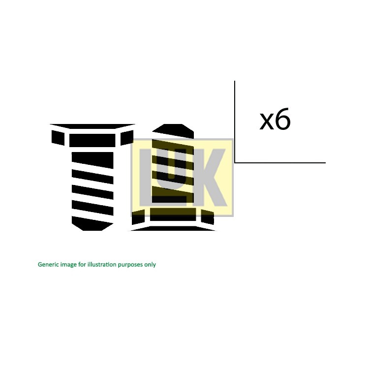 Luk Schraubensatz f?r Schwungrad Opel von LUK