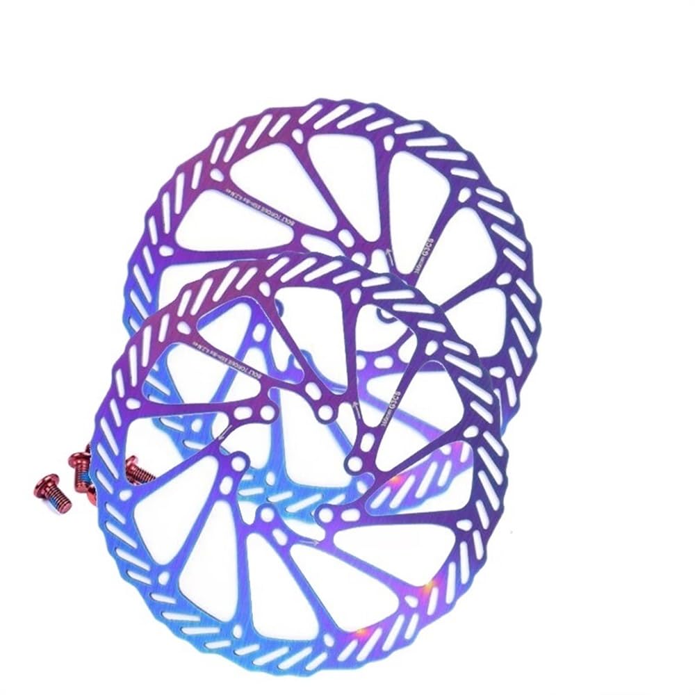 Bremsscheibe 2pc Fahrrad Bremsscheibe 160mm 180mm hydraulische Bremsscheibe Mountainbike Rotoren Straße Bremsscheiben(G3-180mm-2pc) von LUOKEKE