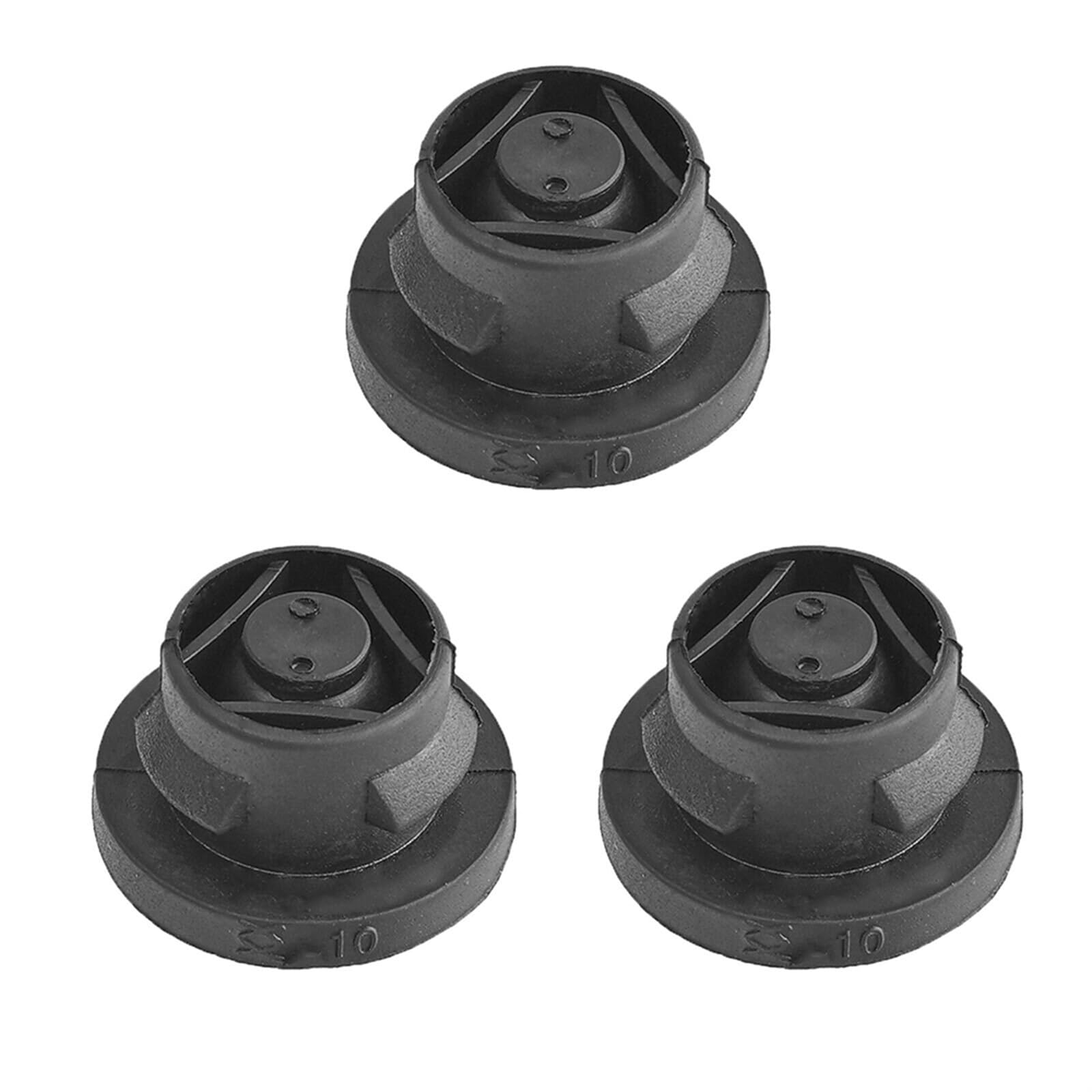 LUORONG [Replacement] 4 Stücke Auto-Luftfilter Gummieinsatz Tülle for Citroen for Peugeot 1,6 HDI for Diesel 1422A3 1422.A3 Haube Gummidichtung Teile (3pcs) von LUORONG