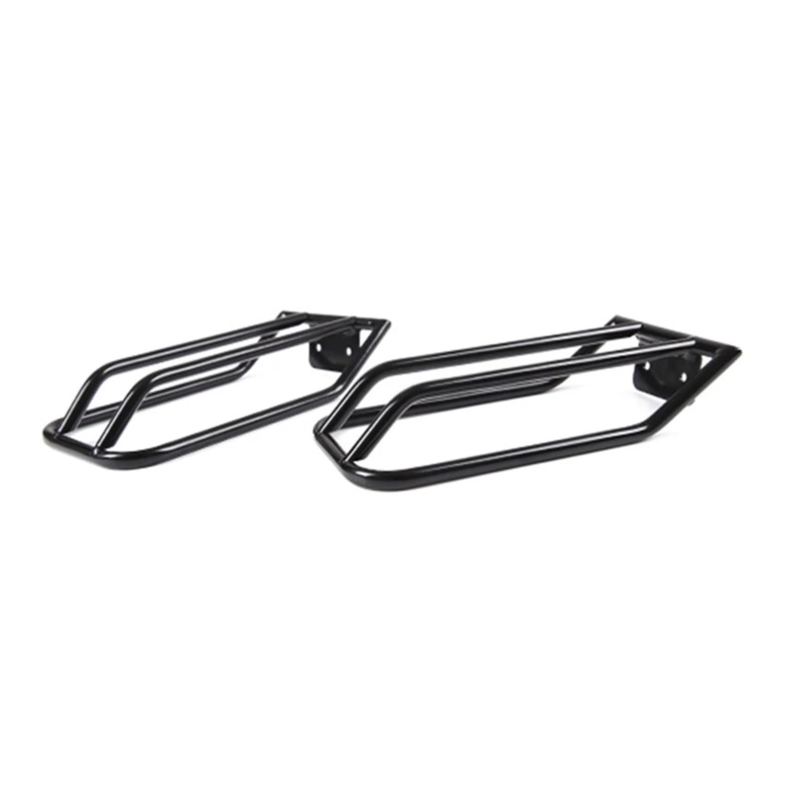 LUOWEINA 1 paar Hinten Nebel Licht Lampe Abdeckung Trim Fit for Toyota FJ Cruiser 2007-2021 Carbon Stahl Schwarz Stoßstange schutz Formteil Nebelschlussleuchtenschutz von LUOWEINA