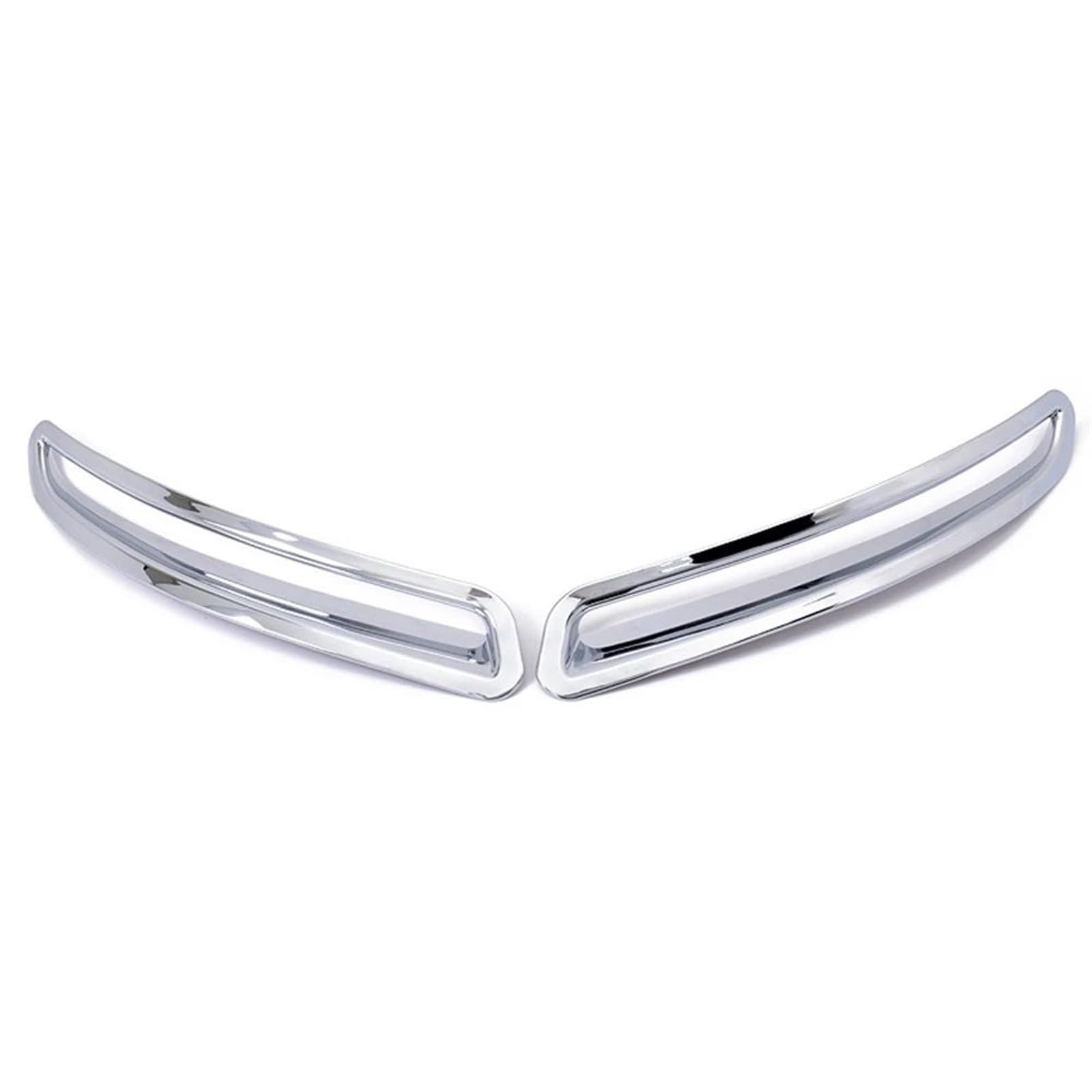 LUOWEINA 2 teile Auto Styling Hinten Nebel Licht Lampe Abdeckung Trim Fit for Volkswagen Fit for VW Tiguan 2009 2011 2012 2013 2014 2015 Chrom Schwanz Foglight Borte Nebelschlussleuchtenschutz von LUOWEINA