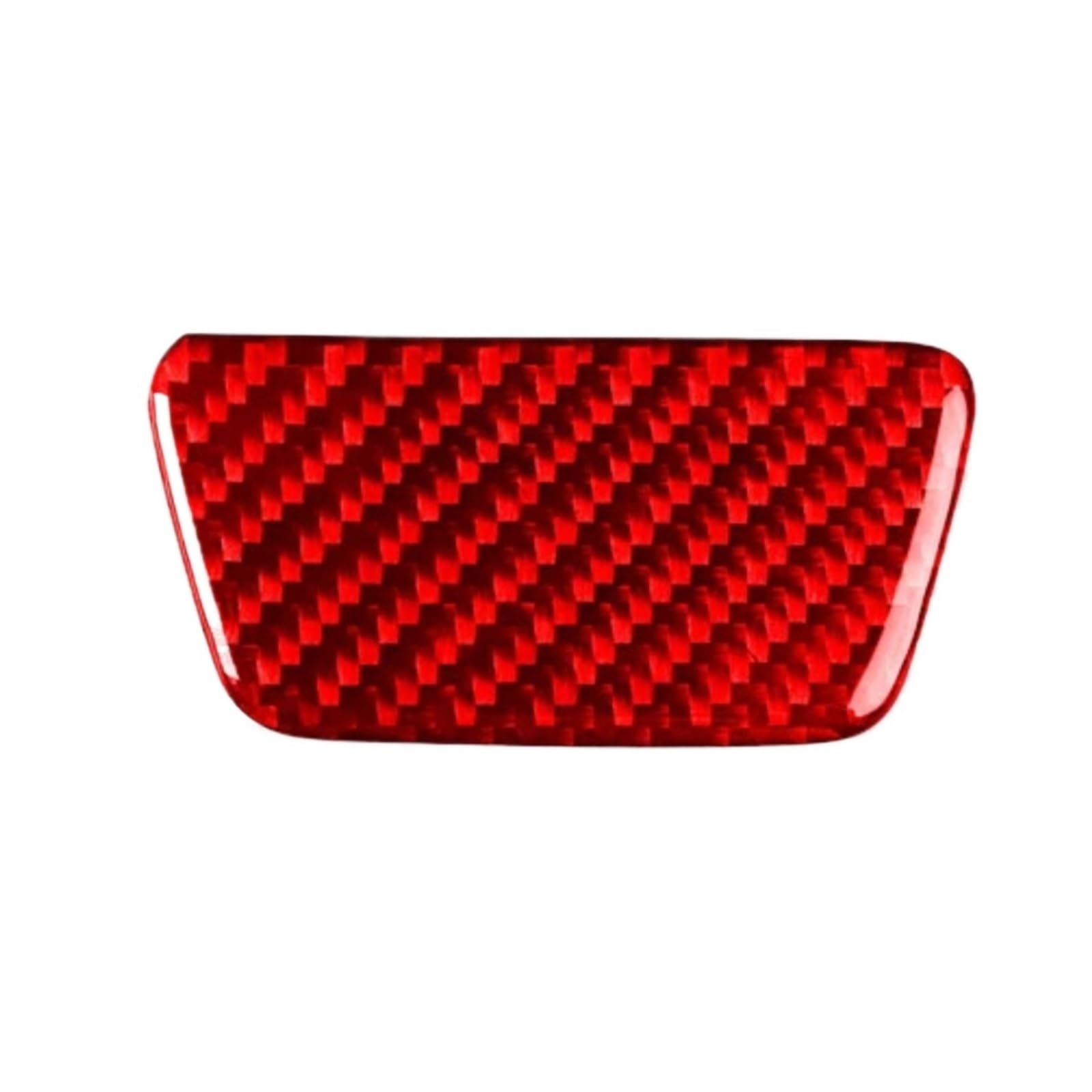 LUOWEINA Aufkleber for Instrumententafel mit Co-Pilot, passend for Ford, Fiesta 2011–2019, Innenausstattung, dekorative Handschuhfachverkleidung aus Kohlefaser Co-Pilot Zieraufkleber Armaturenbrett(Re von LUOWEINA