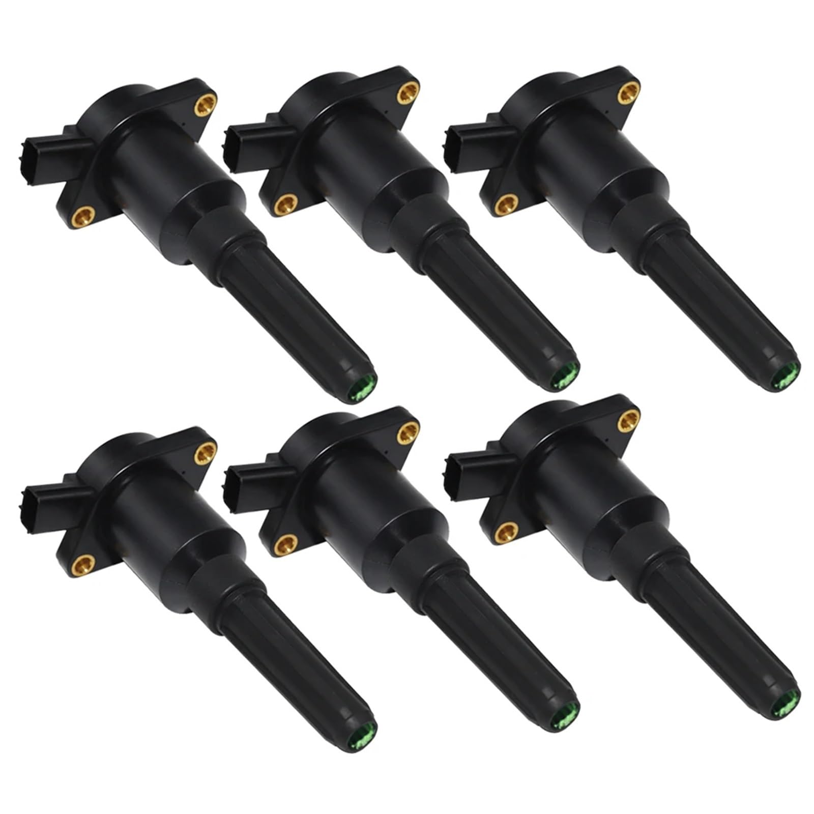 LUOWEINA Auto-Zündspule passend for JAGUAR XJ6 VANDEN PLAS 97-95 L6-4.0L 44430036 LHE1510AB 6033236 Motorzündspulen(6pcs) von LUOWEINA