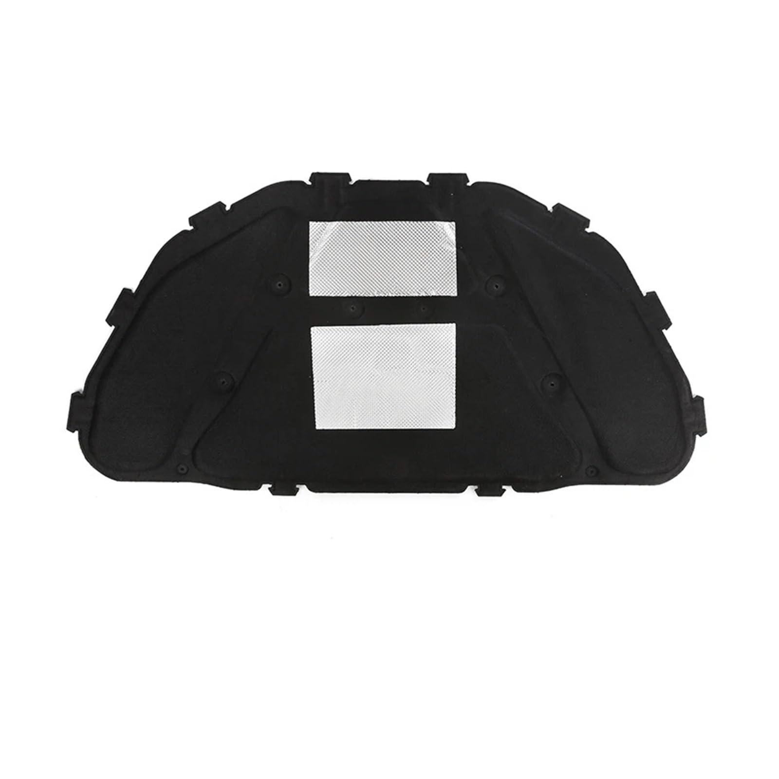 LUOWEINA Motor-Soundpad for die Fronthaube, passend for BMW, X1 E84 2010–2015, schalldichte Baumwollabdeckung, thermische Wärmedämmung, Mattenisolierung Geräuschdämmung der Fronthaube(2PCs AL foil) von LUOWEINA