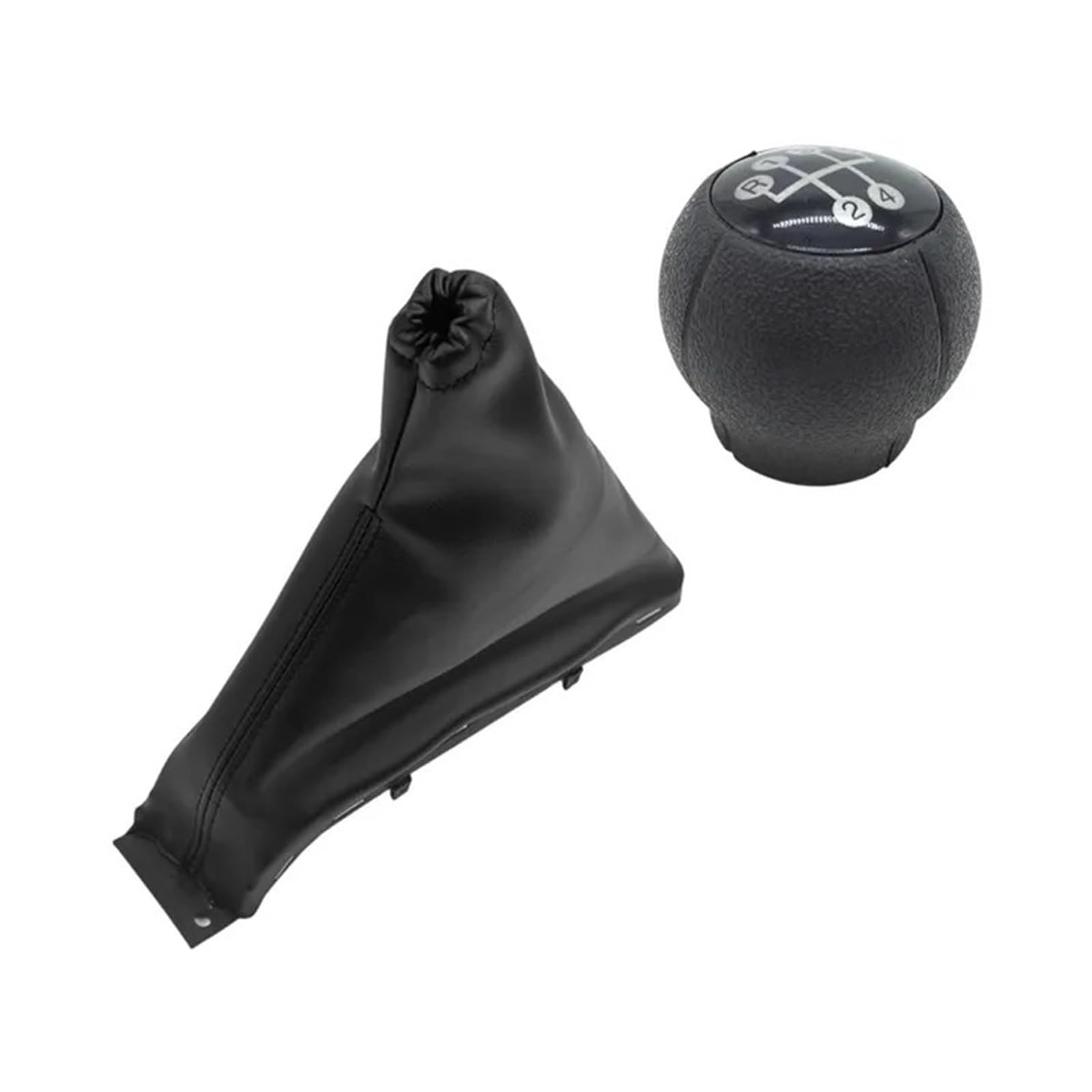 LUOWEINA Schaltknauf Schalthebel Gamasche Boot Abdeckung Fit for Opel Astra F 1991-1998 Auto Styling Handbremshebel Schaltsackabdeckung(Handbrake Gearknob) von LUOWEINA