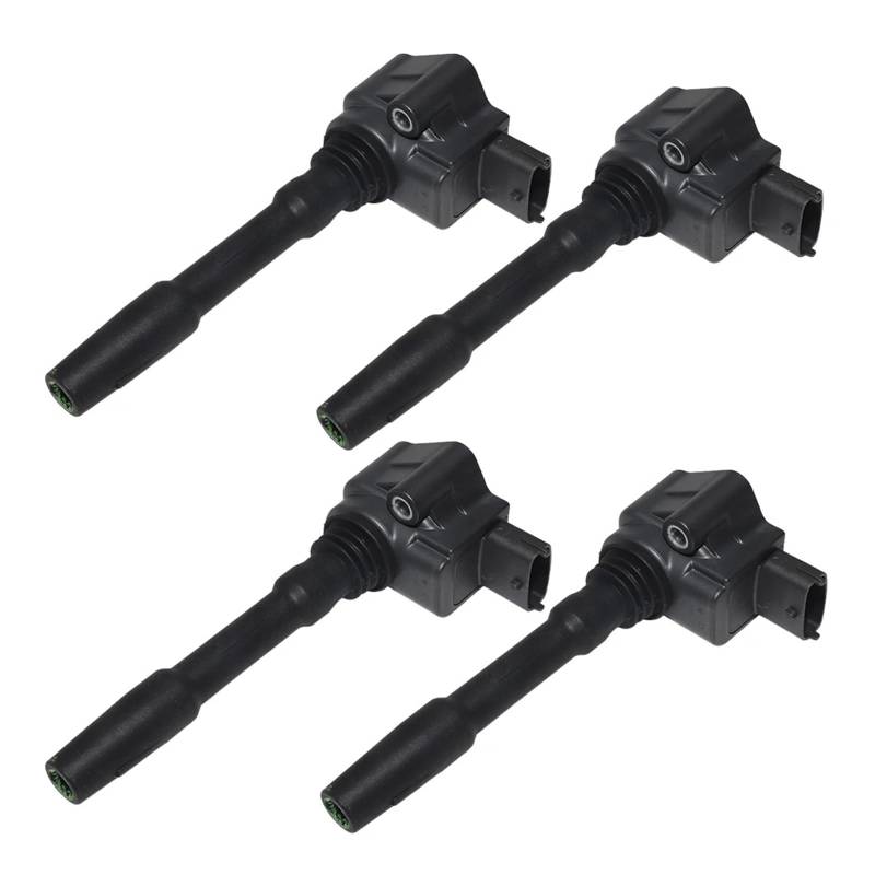 LUOWEINA Zündspulen Auto Auto Funkenspule Passend for MASERATI BENTLEY 288233 000288233 77430002 Motorzündspulen(4pcs) von LUOWEINA