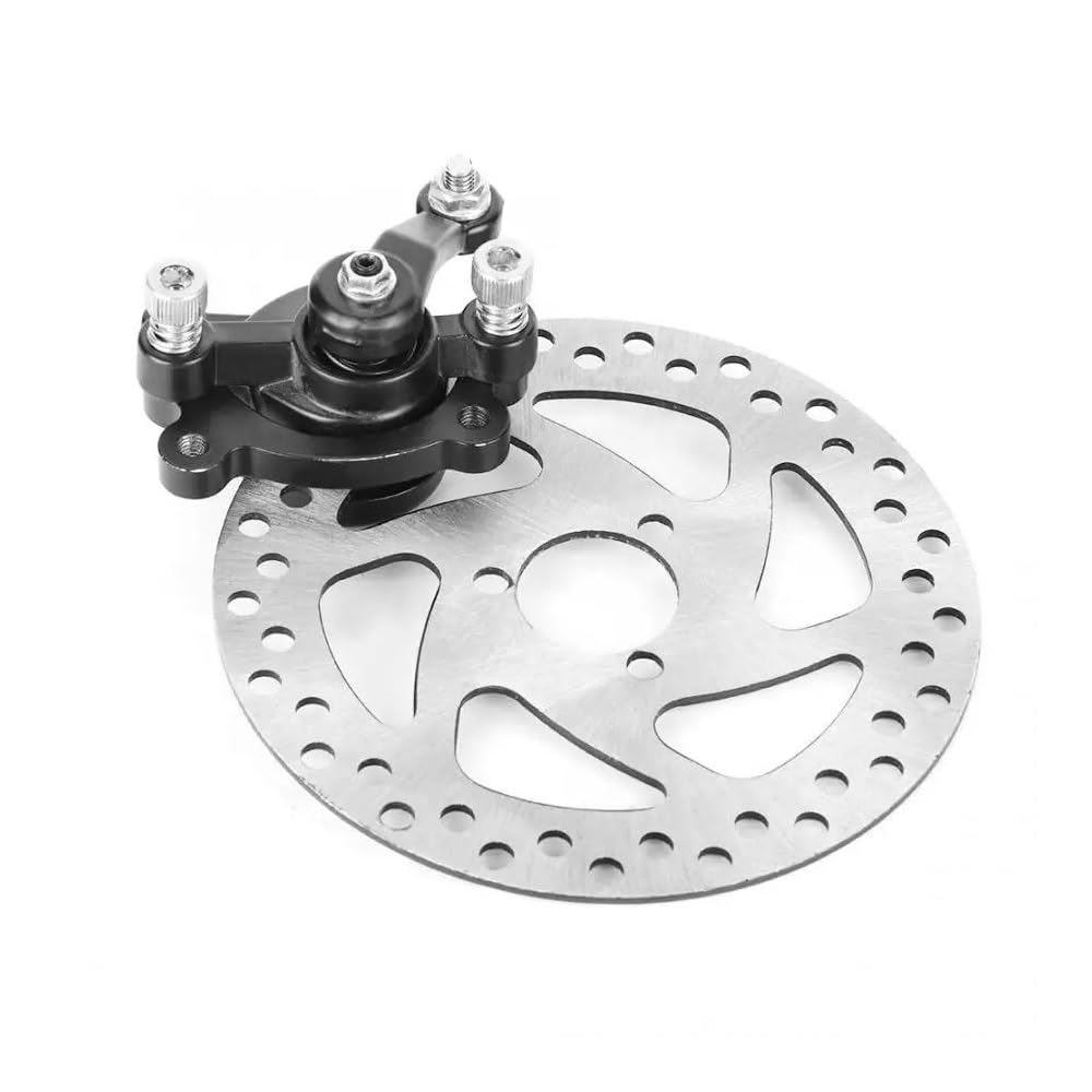 Bremsscheibe Rotor Hinten Disc Bremse Set Bremsscheibe Bremssattel Für Rotoren Roller Bremse Motorrad Bremsscheibe Rotor Bremse von LUTFI