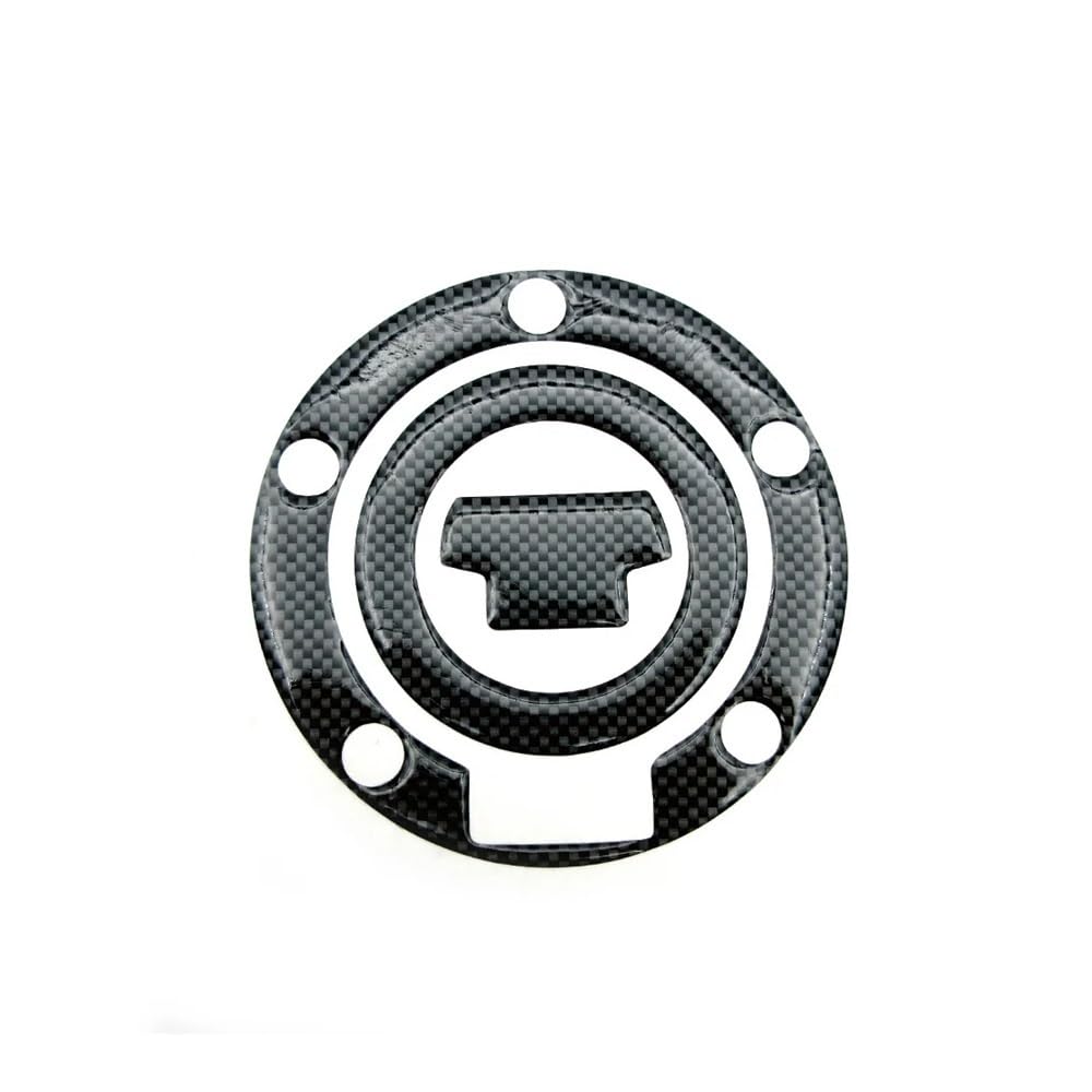 Kraftstofftank Aufkleber 1Pcs Carbon Fuel Gas Öl Kappe Tankpad Schutz Aufkleber Motorrad Universal Für Für SU&ZUKI Für Kaw&asaki Für Yam&aha von LUTFI