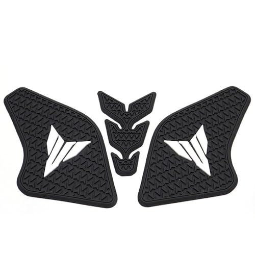 Kraftstofftank Aufkleber Kraftstoff Tank Pad Für Yam&aha MT 07 Mt07 MT-07 2021-2024 2022 2023 Motorrad Tank Pads Schutz Aufkleber Knie Grip Traktion Pad von LUTFI