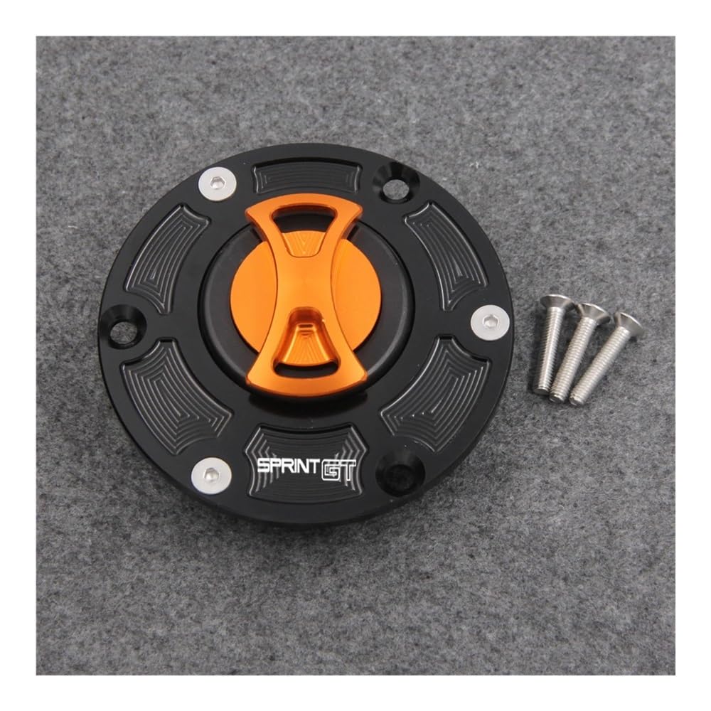 Kraftstofftank Deckel Motorrad Kraftstoff Gas Tank Cap Abdeckung Für Tr&iumph Für Sprint GT Motorrad Kraftstoff Tank Kappe Öl Tank Abdeckung Schutz von LUTFI