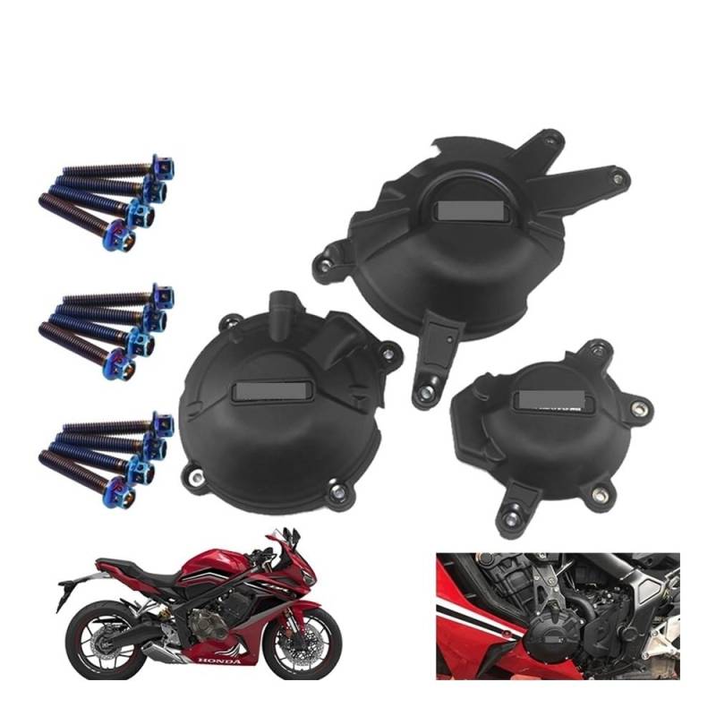 Motorkurbelgehäuse-Schutz Für Motorräder Motor Abdeckung Schutz Fall Für CBR650F CB650F CBR650R CB650R Motor Abdeckungen Motorrad Motor Abdeckung von LUTFI