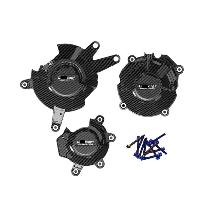 Motorkurbelgehäuse-Schutz Motor Abdeckung Für CBR650R CBR650F CB650R CB650F 2014~2020 Motorrad Lichtmaschine Kupplung Schutz Zubehör Motorrad von LUTFI