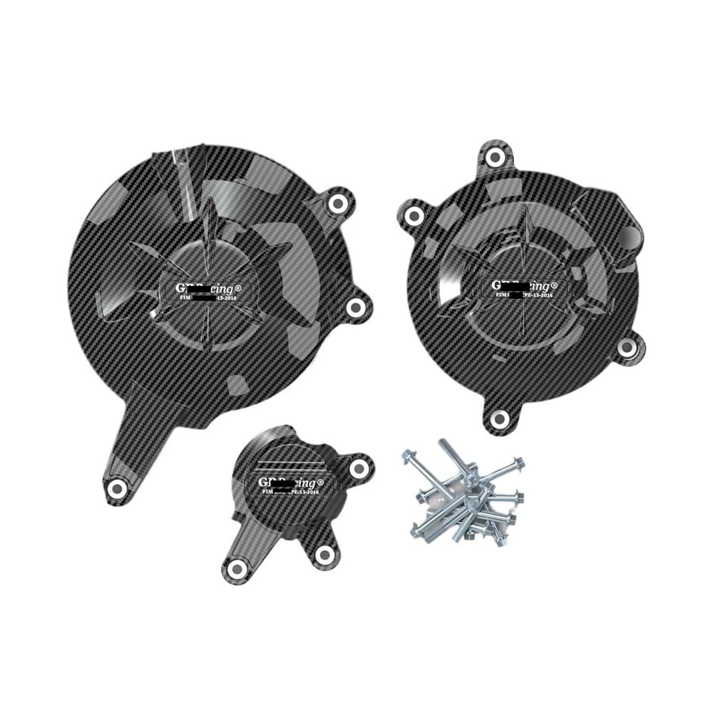 Motorkurbelgehäuse-Schutz Motorrad Motor Abdeckung Schutz Für Kaw&asaki ER6N ER6F 2006-2016 Motorrad Motor Fall Protector Motorrad Kraftstoff Tank von LUTFI