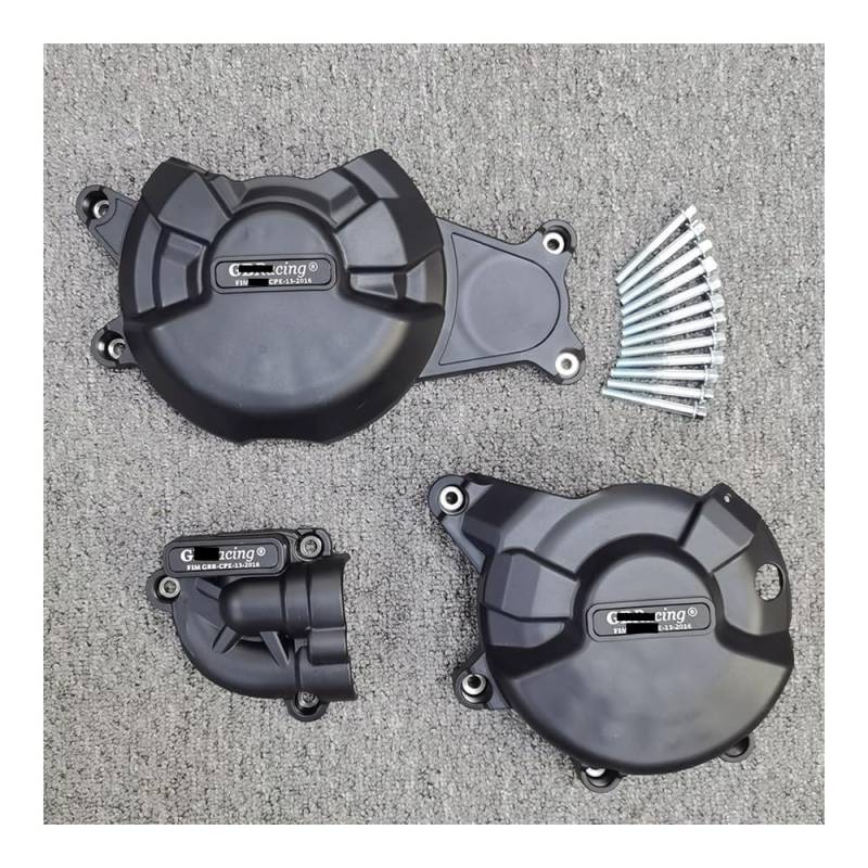 Motorkurbelgehäuse-Schutz Motorräder Motor Schutzhülle Für Yam&aha YZF-R7 R7 2022-2023 Carbon Faser Druck Motorrad Haube Motor Schutz von LUTFI