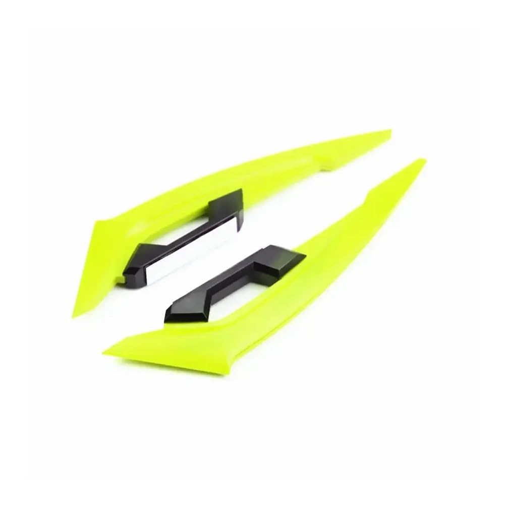 Motorrad Flankenspoiler Seitendeflektor 2Pcs Motorrad Winglets Front Side Spoiler Aerodynamische Flügel Set Feste Wind Flügel Mit Aufkleber Motorrad Seite Wind Motorrad Flankenspoiler Seitendeflektor 2Pcs Motorrad Winglets Front Side Spoiler Aerodynamische Flügel Set Feste Wind Flügel Mit Aufkleber Motorrad Seite Wind von LUTFI