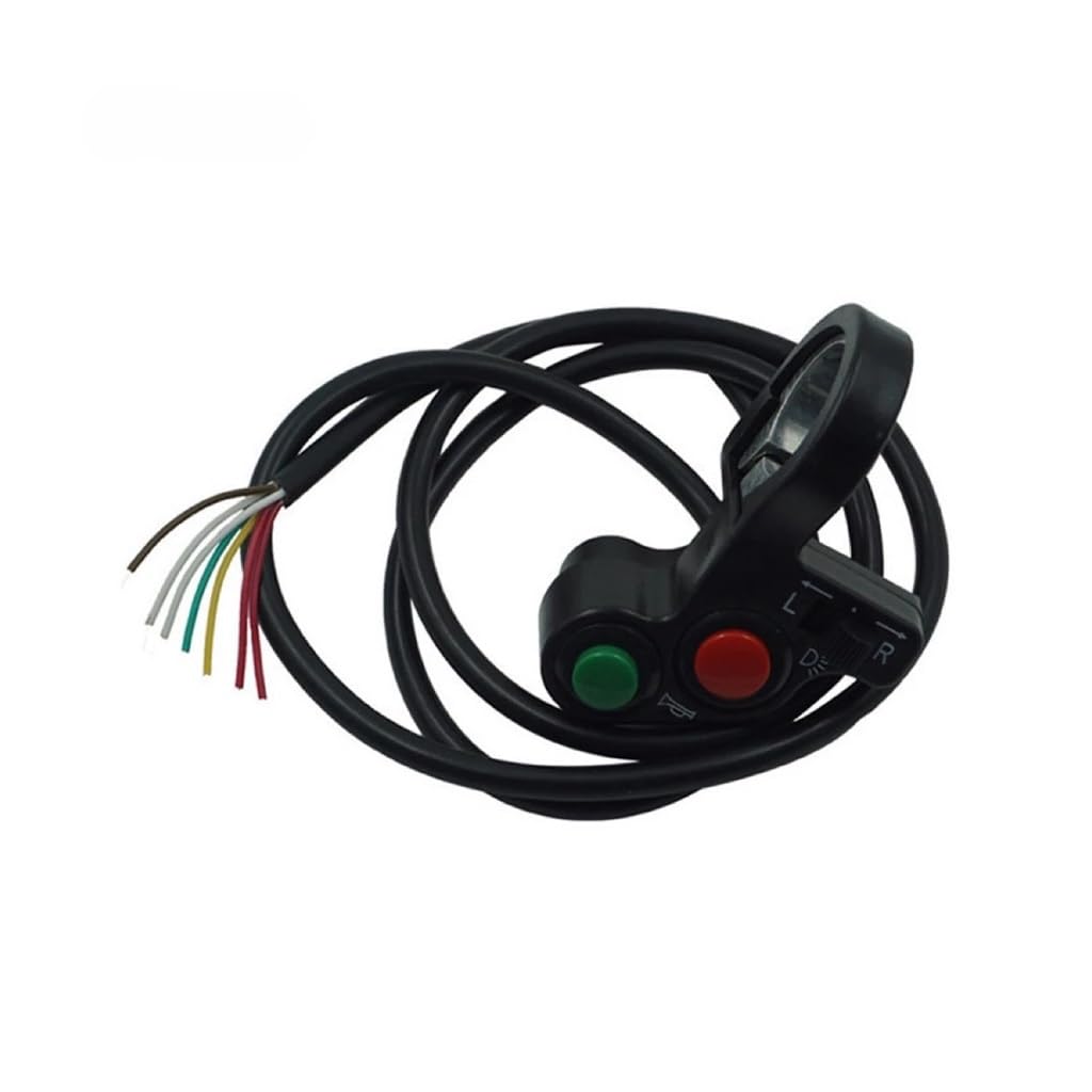 Motorrad Lenker Start Schalter Motorrad 7/8 "Lenker Horn Blinker Lichter Controller Schalter Geändert Teile Lenker Schalter Motorrad Zubehör von LUTFI